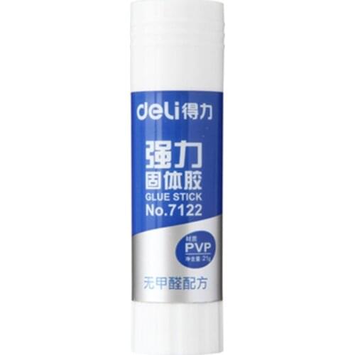 DL Effective 7122 PVP strong glue glue formula 21G formaldehyde free stick white solid Teaching equipment for office supplies