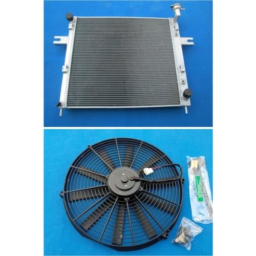 Hot Selling Aluminum Radiator & Fan For JEEP GRAND CHEROKEE 4.7I V8 1999-2005 1999 2001 2002 2003 2004 2005