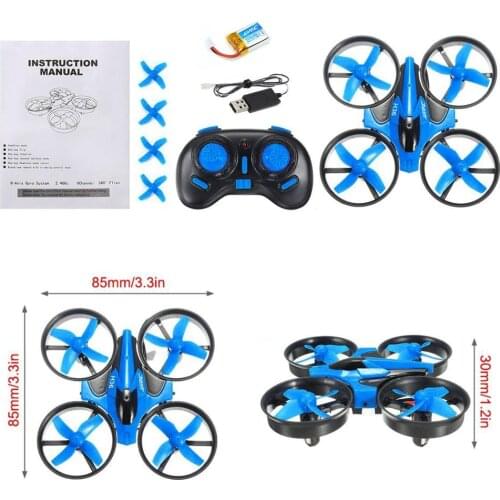 JJR/C JJRC H36 Mini Quadcopter 2.4G 4CH 6-Axis Speed 3D Flip Headless Mode RC Drone Toy Gift Present RTF VS E010