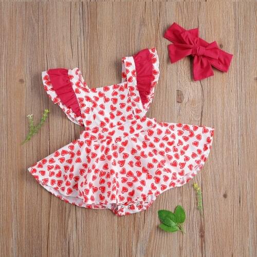 Baby Girls Romper Dress Jumpsuits Summer Button High Quality Rompers For Newborn Toddlers Baby Children One-pieces Girls Clothes