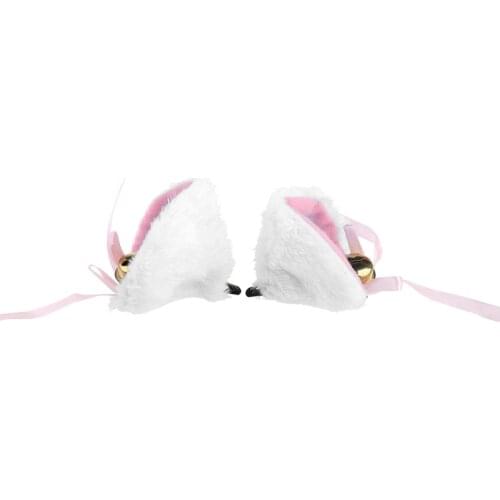Japanese Anime Cute Ears Hairpin Women Girls Halloween Party Cosplay Alligator Hairgrip Lolita Costume Hair Accessories