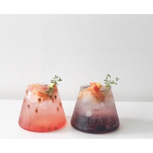 Mount Fuji Design Glass Mugs coffee mug Milk Tea office Cups Drinkware the Best birthday Gift for friends