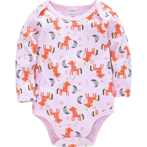Cartoon Onesies Roupas bebe de Newborn Baby Boy Bodysuits Jumpsuit bebe fille Cotton Infant Baby Girls Sleepers Toddler Pjiamas