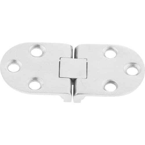 Premium 316 Stainless Steel Marine Boat RV Yacht Cabinet Cupboard Strap Hinge Door Hinge - 66 x 30mm