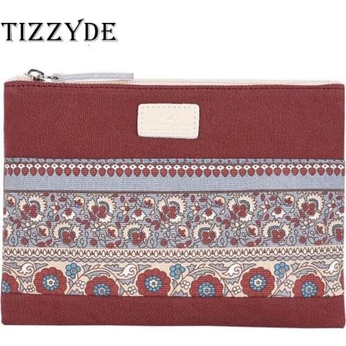 Simple Ethnic Style Mens Mobile Phone Ladies Purse Key And Canvas Bag Retro Digital Line Storage/Clutch Bag KLG147