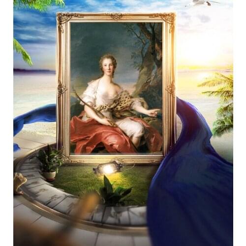 Protrait Art oil painting Europe classical Wall Art Canvas Modern Wall oil Paintings for bedroom decoration