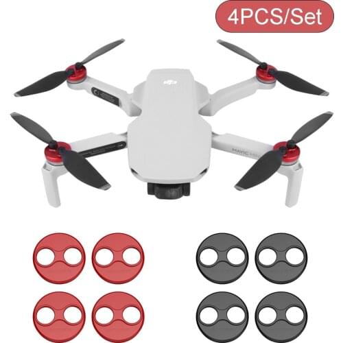 SUNNYLIFE 4PCS Aluminum Alloy Motor Cover Dustproof Waterproof Motor Protector Motor Caps for DJI Mavic Mini Accessories