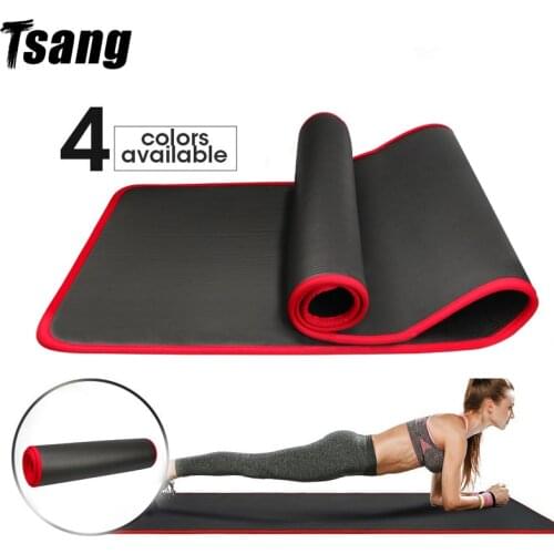 Thickened Non-slip Yoga Mat 183x61x1cm NBR Fitness Gym Mats Sports Cushion Blanket Gymnastic Pilates Pads Yoga Mat With Bandages