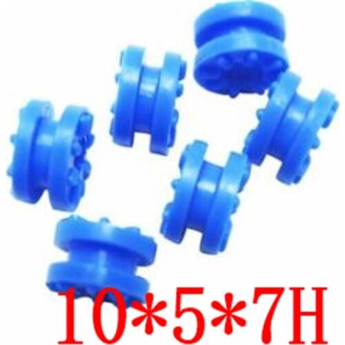 10*5*7H computer hard disk shock absorber pad silicone hard disk shock absorber insulation board buffer rubber pad