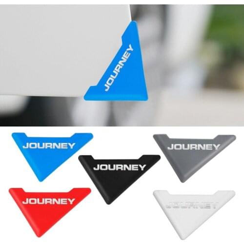 2pcs Car Door Corner Bumper Buffer Protection Scratch Protector for Dodge Journey 2009 2011-2018 accessories car styling