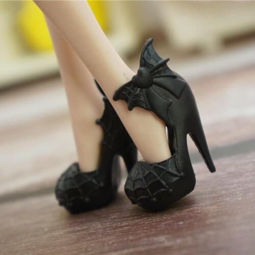 5 Pairs Pack Shoes for 1/6 Barbie BJD Monster High Doll Clothes Accessories Play House Dressing Up Girl Christmas Toys