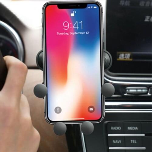 Car Gravity Support Phone Holder For Mitsubishi GT-PHEV XR-PHEV Delica Xpander L200 Mirage Samurai EX Attrage FORTIS