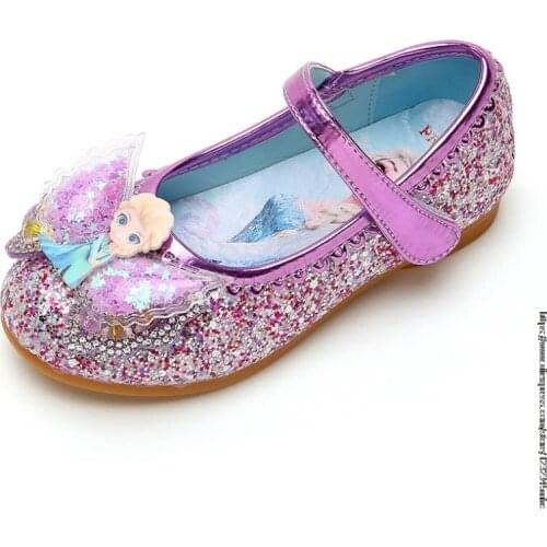 Disney girls sandals summer new childrens princess shoes soft bottom Toddler sandals frozen elsa shoes