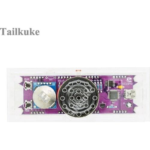 The New Electronic Clock DIY Electronic Kit DS3231 Time Accurate 1inch Large Screen Broadcasting in Chinese or English