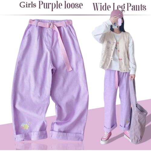 FUNKLOUZ Women's Wide Trousers