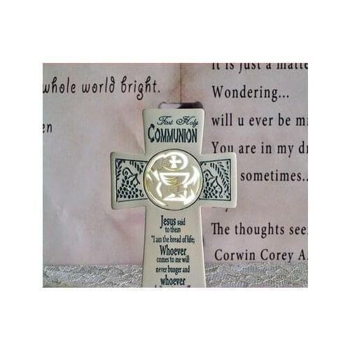 Christian Resin Cross Jesus Jewelry Christian Gift Christ Jesus Decoration, Gift