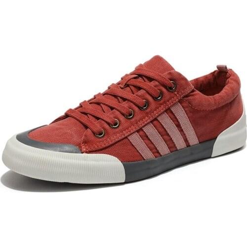 High Quality Male Canvas Footwear 2021 Fashion Solid Color Man Vulcanized Shoes Lace-up White Casual Sneakers tenis masculino