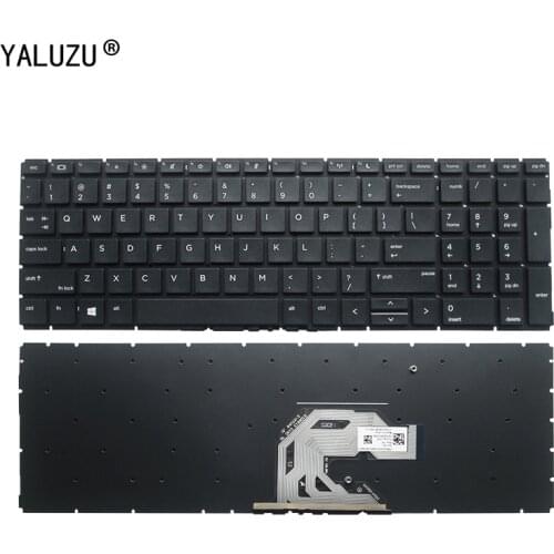 NEW US laptop keyboard FOR HP Probook 450 G6 455R G6 455 G6 US laptop keyboard without backlit