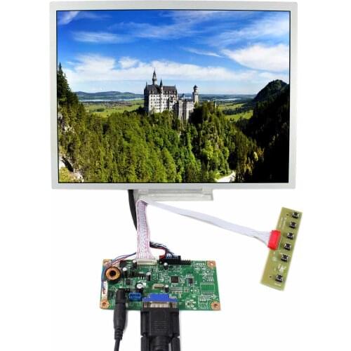 LQ121S1LG75 800x600 12.1inch LCD Screen+VGA LCD Controller Board RT2270C
