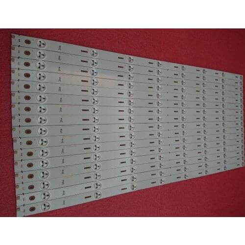 New 16pcs/set 8LED 700mm LED strip for 65D2000i 65D2060G SVJ650A21 LB-M650-E1-A-SE
