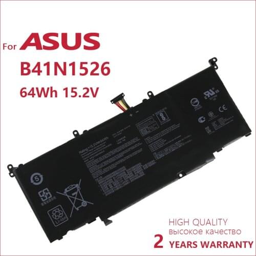 100% new original B41N1526 Laptop battery For Asus ROG Strix GL502 GL502V GL502VT GL502VT-1A GL502VM S5 S5VT6700 GL502VT-BSI7N27