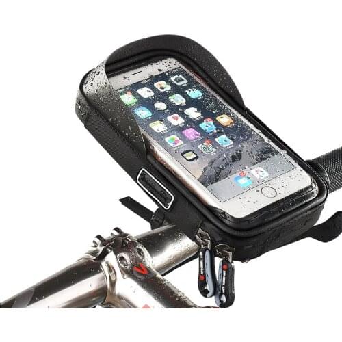 Bike Bags 6.0 inch Waterproof TPU Touch Screen Bicycle Handlebar Pouch Bags New Design MTB Bike Cycling Accessories A933