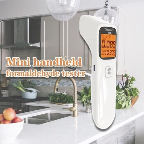 3-In-1 USB Rechargeable Formaldehyde Detector Test & measure Formaldehyde HCHO Diagnostic Tool Air Monitor Gas Detector Meter