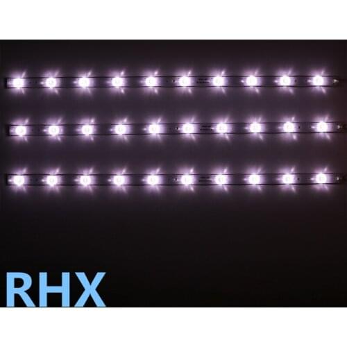 24Pieces/lot for 32 inch LED general lamp strip LED backlight lamp strip aluminum substrate 10 lamp 3V length 61cm 100%NEW