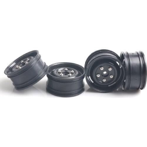 4pcs Plastic 1.9 Inch Wheel Rims for 1/10 RC Crawler Car Axial SCX10 90046 Traxxas TRX4 RC4WD D90 TAMIYA TF2 HSP