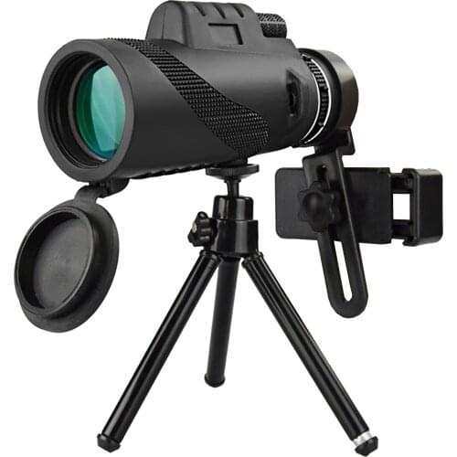 40×60 Monocular High Power High Definition Telescope Compact Monocular for Bird Watching Hunting Camping Travelling Sport Match