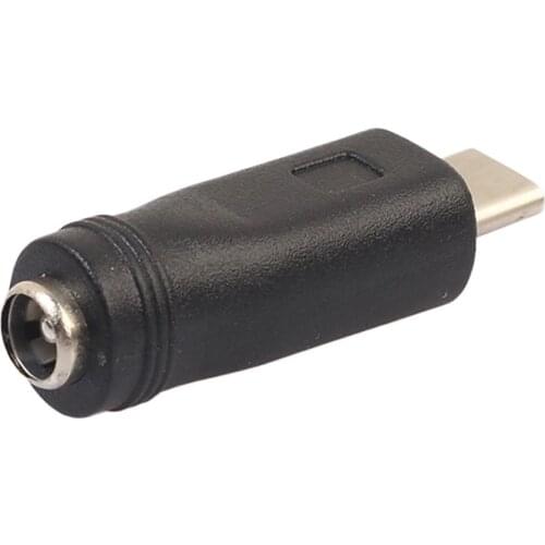 DC Power Adapter Converter Type-C USB Male to 5.5x2.1mm Female Jack Connector for Laptop Notebook Computer PC