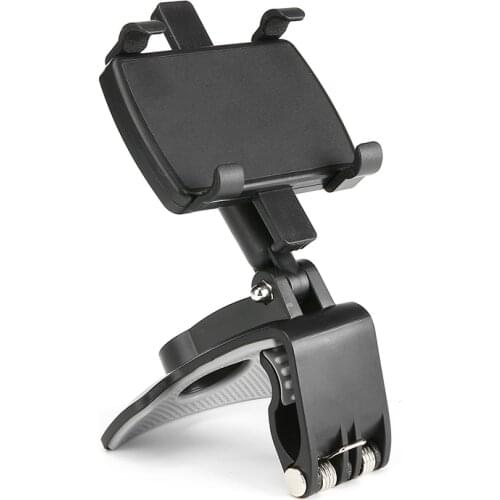 New Arrival 1pc 360 Degree Clip On Dashboard Mobile In Car Phone Holder Mount Stand Universal for Car Interior Accessories