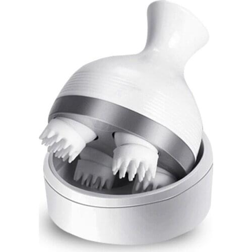 JYTOP Waterproof Electric Head Massager Wireless Scalp Massager Prevent Hair Loss and Deep Tissue Massage Tool