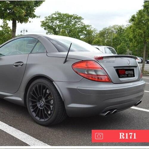 For Benz SLK R172 R171 SLK200 SLK35 high quality Carbon Fiber rear boot Wing Spoiler Rear Roof Spoiler Wing Trunk Lip Boot Cover