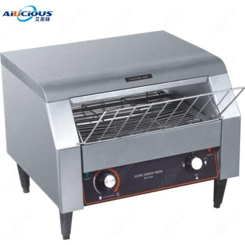 ECT2415 Commercial Stainless steel toaster with warming rack electric conveyor toaster