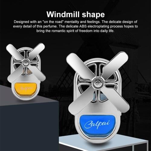 Mini Wind Model Car Smell Air Freshener Conditioning Alloy Auto Vent Outlet Perfume Clip Fresh Aromatherapy Fragrance