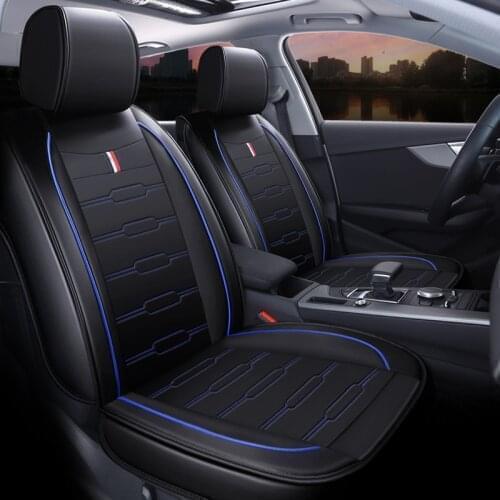 2021 New Custom Leather Four Seasons For Skoda Octavia 2 a7 a5 Fabia Superb Rapid Yeti super Car Seat Cover Cushion