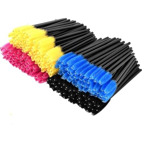 200PCS Eyelash Mascara Wands Microbrush Lash Makeup Brushes Pincel Maquiagem Maquigem Eyebrow Brush Sourcil Brow Eye Brush set