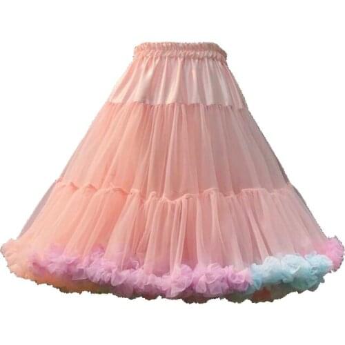 Rainbow Cloud Petticoat by Flower Field Happy Wedding Bridal Bride Underskrit 2021