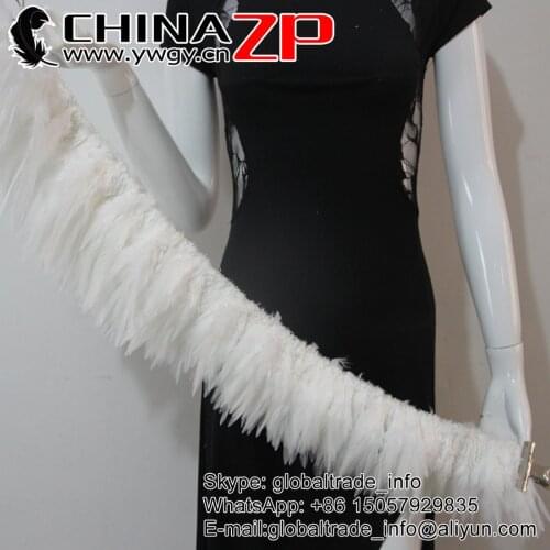 CHINAZP 850pieces/bundle 5"-6" Beautiful Decolorizing Natural Grizzly Rooster Saddle Feathers Hair Extensions