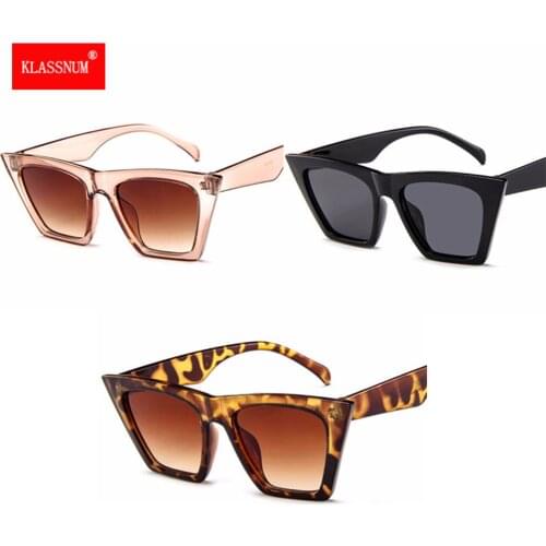 Hot Sale New Vintage Retro Women Cat Eye Sunglasses Fashion Oversized Glasses for women fashion sunglasses Gafas UV400 De Sol