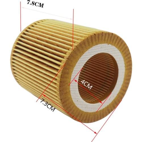 1Pcs Car Oil Filter For BMW X1 X3 X4 X5 X6 Z4 E89 E86 E85 E71 F16 E71 E70 F15 F26 F25 E83 E84 11427566327 11427514827 HU816X