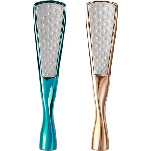 1pc Pro Dual Sided Foot File Heel Grater For The Feet Pedicure Rasp Remover Luxury Stainless Steel Scrub Manicure Nail Tools