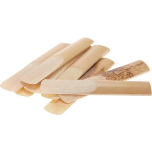 10pcs Clarinet Reed Strength Reed Bamboo for Clarinet Accessories
