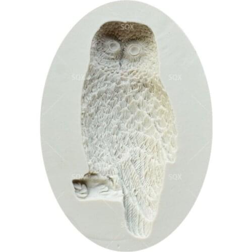 3D Owl Fondant Cake Baking Molds,Moule Silicone,Cake Decorating Tools Pastry Tools Kitchen Accessories SQ1593