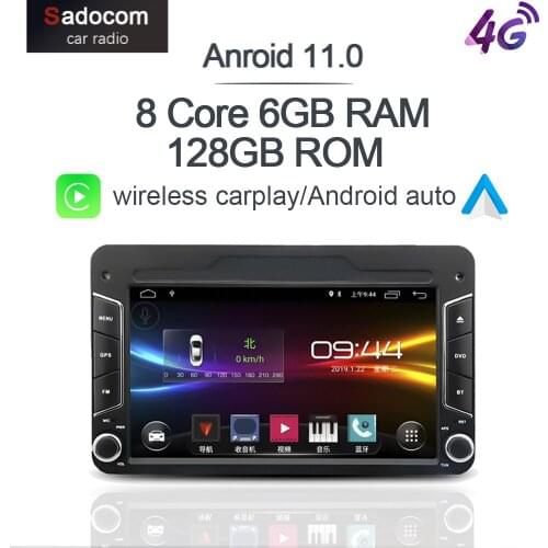 6GB+128GB 7" DSP Android 10.0 Car DVD player autoradio car radio GPS For Alfa Romeo Spider Alfa Romeo 159 Brera 159 Sportwagon