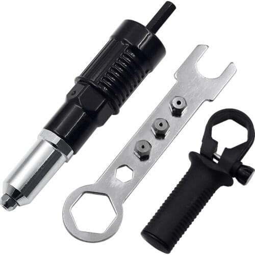 Electric Rivet Nut Gun Riveting Tool Cordless Riveting Drill Adaptor Insert nut tool Multifunction Nail Gun Auto Rivet