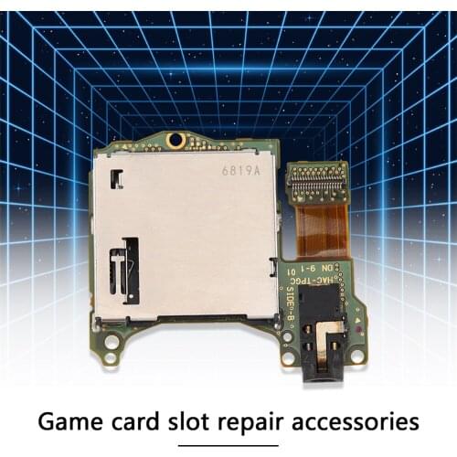 Cartridge Card Slot Game Reader Trays Headphone Jacks Board Dustproof Portable Carrying Decor for Switch