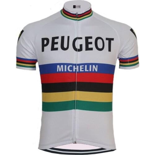 Classic cycling jersey 2019 men summer cycling clothing short sleeve mtb bike wear white jersey maillot ciclismo breathable