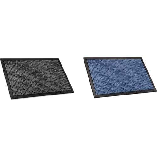 Entrance Door Mat Large Heavy Duty Front Outdoor Rug Non-Slip Welcome Doormat for Entry, 24 x 36 Inch